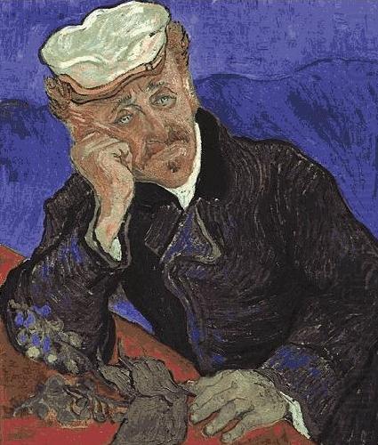 Vincent Van Gogh Portrait of Dr china oil painting image